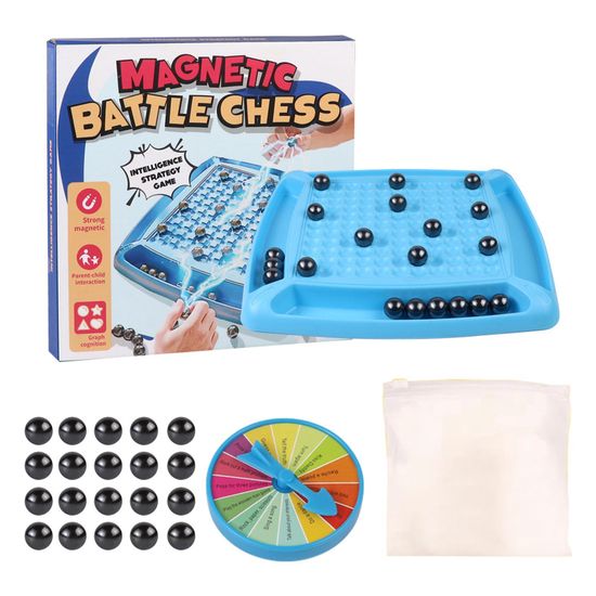 Настольная игра "Магнитный бой" 20 магнитных шариков