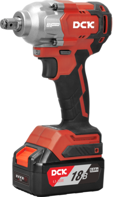 Гайковерт аккумуляторный бесщеточный DCK KDPB488 без АКБ и З/У