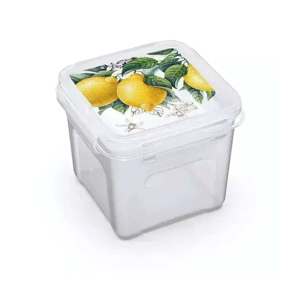 Контейнер квадратный для СВЧ Fresh 0,6л