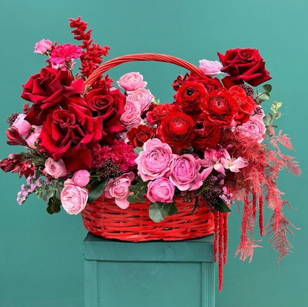Букет «Я подарю тебе своё сердце»
