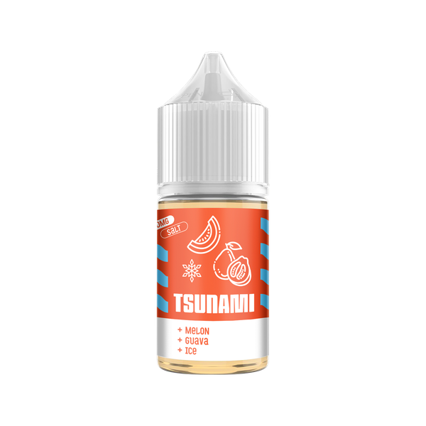 Купить Жидкость Tsunami Salt - Melon + Guava + Ice 30 мл