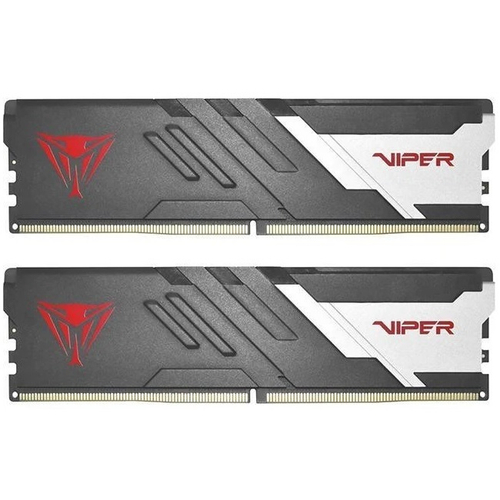Модуль памяти DIMM DDR5 16Gb, 2x8GB, 5200Mhz, Patriot Memory VIPER Venom (PVV516G520C36K)