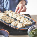 Тарелка декоративная IKEA GLADELIG (ГЛАДЕЛИГ), Синий, 31х19 см