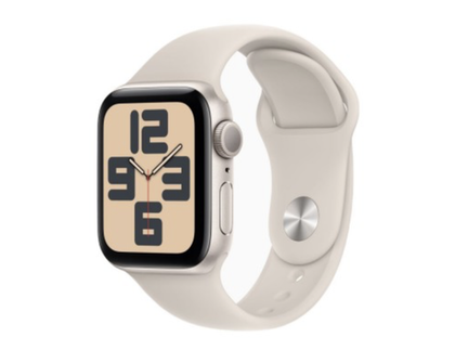 Умные часы Apple Watch SE (2nd Gen) 44 mm Starlight Aluminum Case Starlight Sport Band (GPS)