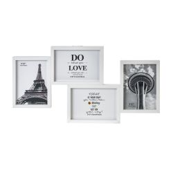 GAEM Фоторамка-панно для 4-х фото, L54 W3 H28,5 см