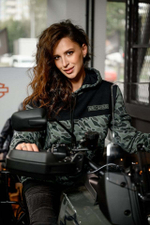 Толстовка Camouflage Colorblock Pullover Hoodie Harley-Davidson