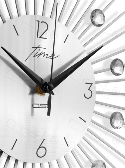 Настенные часы "Silver rain"
