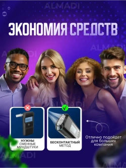 Профессиональный цифровой алкотестер MR809