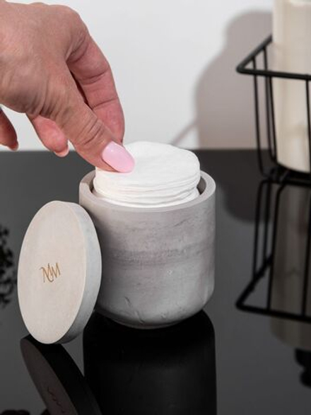 Органайзер для ватных дисков с крышкой