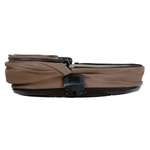 Детская коляска Roan Sol Vintage Leather 2.0 3 в 1 с автокреслом Tutis Elo Lux EduSky Black SL/11/L Camel/Black/руч.Тем.коричневый