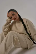 Купить Толстовка One Two Multicolor с начесом летний песок Толстовка One Two Multicolor с начесом летний песок