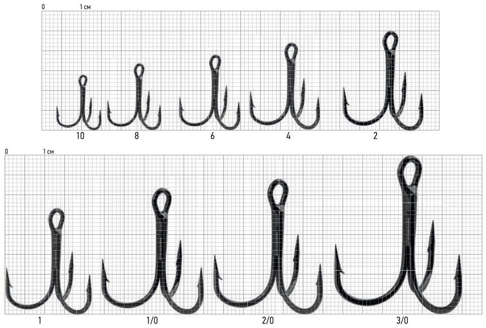 Крючки тройники Lucky Jonn PREDATOR LJH236 #8 8шт