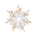 Брошь Fiore Luna ОРЕОЛ Zircon Crystal XR14406 BR/G