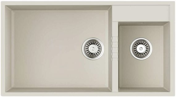 Кухонная мойка OMOIKIRI TEDORI 85-2-U-WH (арт. 4993943)