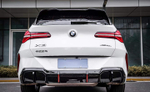 Обвес с подсветкой для BMW X3 G45 2025 БМВ аэродинамический тюнинг губа и диффузор бампера