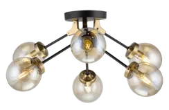 39155MD/6B MBK+AB (1) Люстра  NW