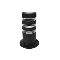 Садово-парковый светильник ЭРА GBF-102-BL-0200 Адрия 230В Е27 max 30Вт IP54 200х90x90мм напольный | Садово-парковые светильники