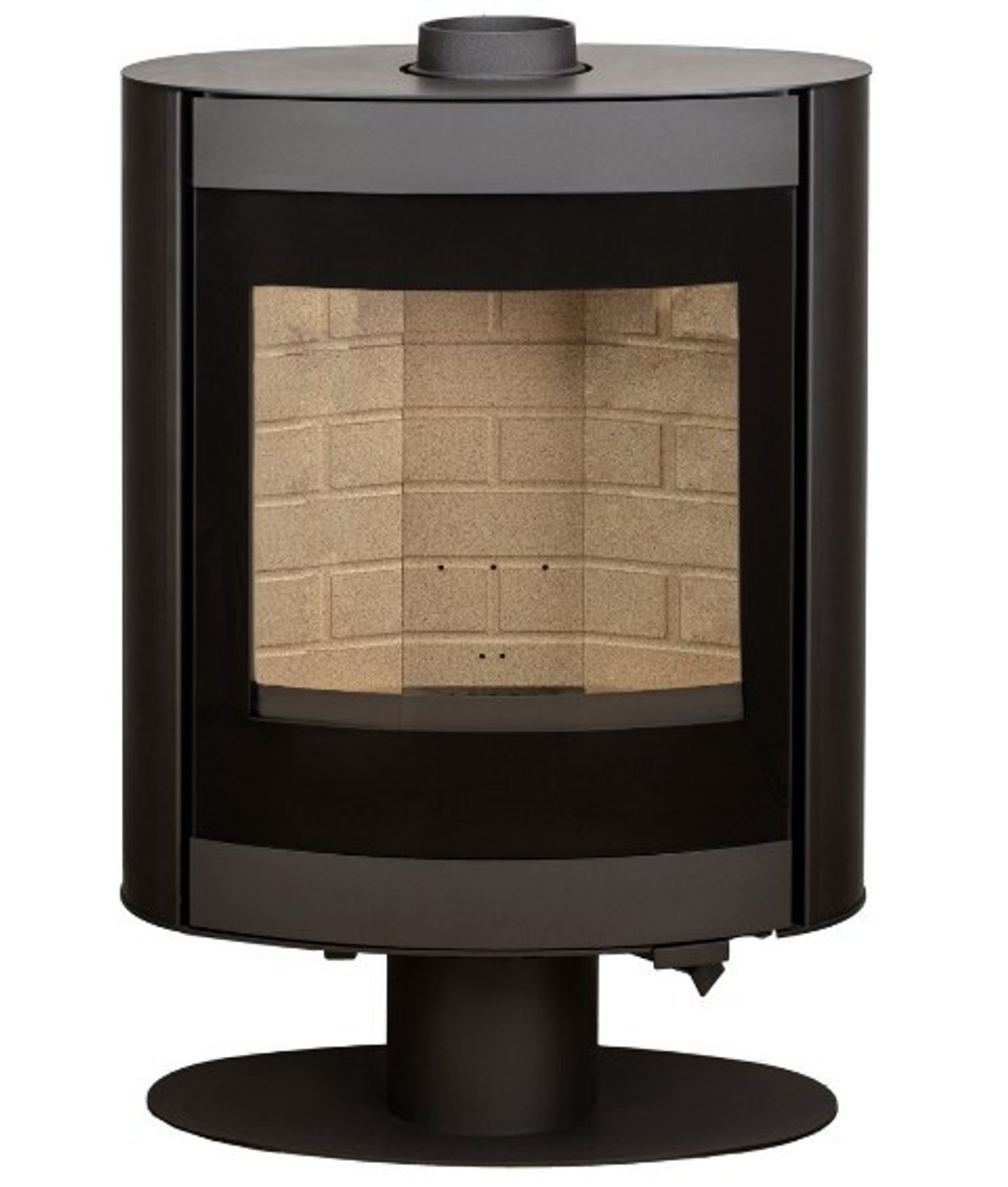 Вращающийся печь-камин Свитязь на ножке