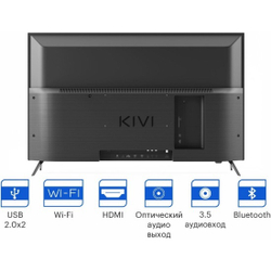 Телевизор KIVI 32" 32H740LB, черный, Smart TV