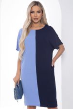 Платье Кайла сине-голубое П10248 LT Collection