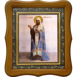Феодор, архиепископ Ростовский, святитель. Икона на холсте.