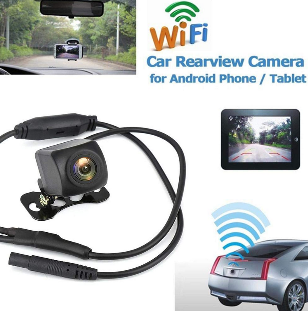 Авто камера заднего вида Wi-Fi UNI-001 беспроводная