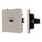 Механизм HDMI розетки SCT-NOBE-MHD1-SFPL-CA Arlight 061842