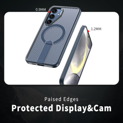 Прозрачный чехол Mesh Pro Magnetic Case для Samsung Galaxy S23 FE