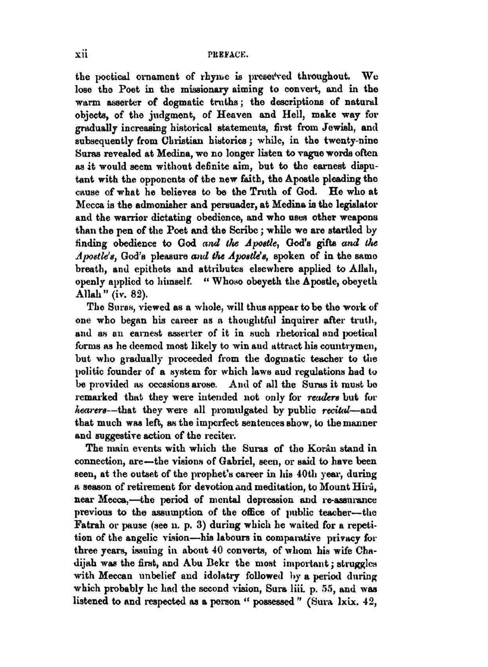 EL-KOR'AN; or THE KORAN. Translated from from the Arabic | M. l'abbé Trochon