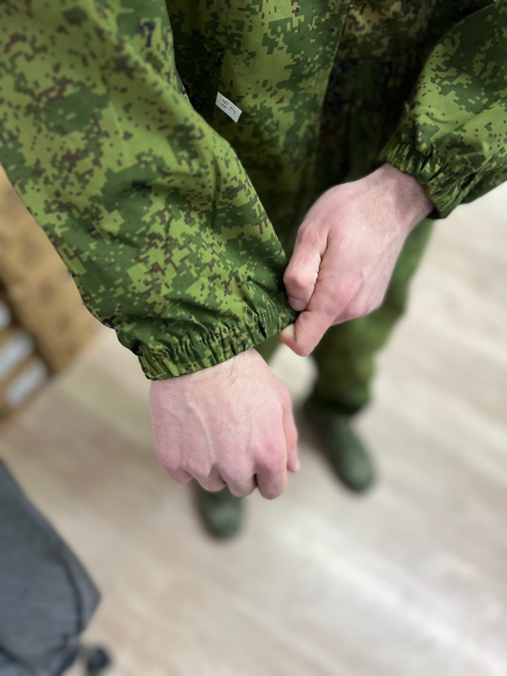 Костюм маскировочный  КЗМ-4 / зелёная цифра