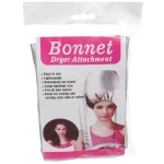 Шапочка для сушки волос, ламинирования и масок «Beauty Shop», с кулиской, цвет серебро, 84*23*22см