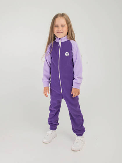 Комбинезон флисовый "Черничный чизкейк"