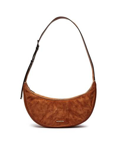 Кожаная сумка хобо Michael Kors - коричневый(32T4G1FC6S)