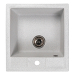 Мойка ML-GMS110 СТАНДАРТ прямоугольная, серый (310), 497*440*175мм