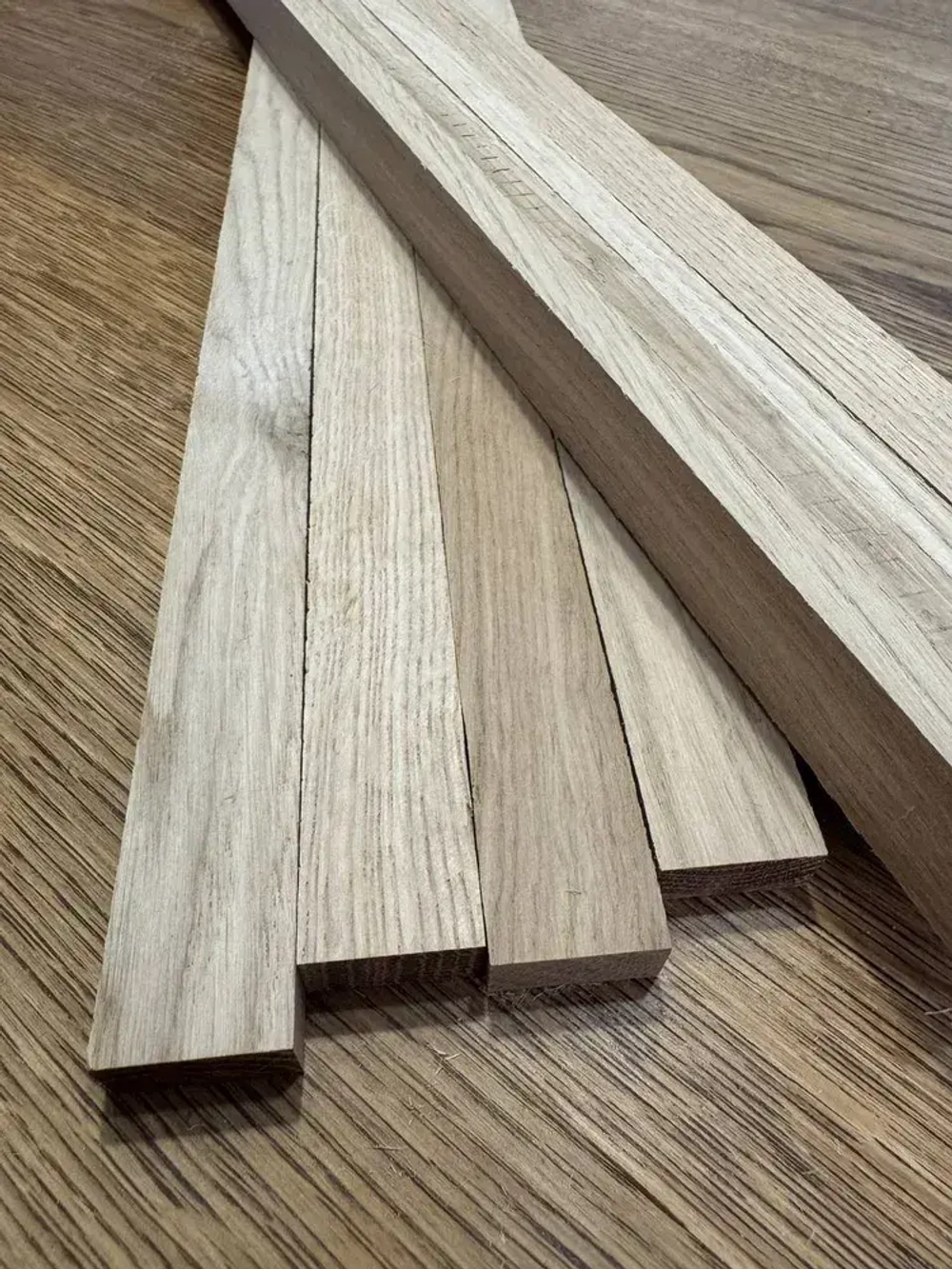 брусок деревянный дуб РУСТИК 21х10х470мм(20шт) для творчества, хобби и поделок