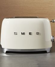 Smeg Тостер на 2 тоста, кремовый