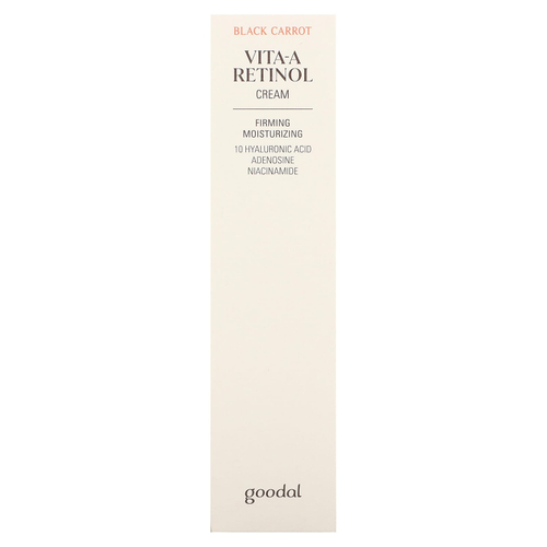 Goodal, Vita-A, крем с ретинолом, черная морковь, 50 мл (1,69 жидк. унции)