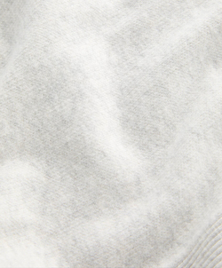 OYSHO Прямые брюки с резинкой по бокам, серый меланж