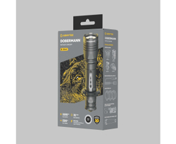 Фонарь светодиодный тактический Armytek Dobermann, 1150лм, холодный свет (без аккум. в комплекте)