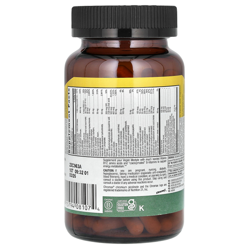 Country Life, Max for Vegans, комплекс мультивитаминов и минералов, 120 веганских капсул