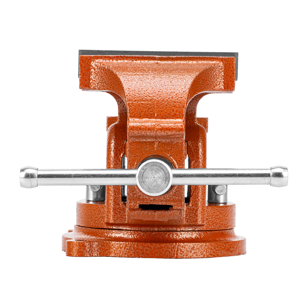 Тиски слесарные, 100 мм, поворотные, с наковальней Sparta