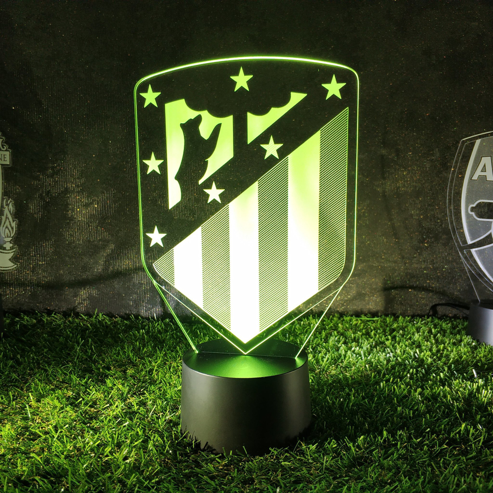 3D Светильник "Атлетико Мадрид" (  Atlético de Madrid)