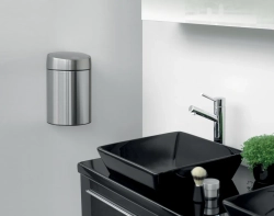 Brabantia Контейнер для мусора Slide Bin 5л, матовая сталь 477546