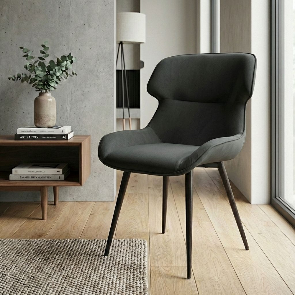 Стул Henry, бархат антрацит 14