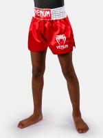 Шорты тайские детские Venum Classic Fire Red