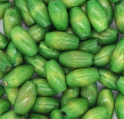 Бусины пришивные дерево, р. 7х17 мм