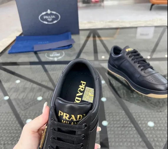 Мужские кроссовки PRADA downtown nappa leather sneaker