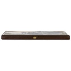 GAEM Игра настольная 2 в 1 ( шашки, нарды) "Рыбалка", L50 W25 H3 см