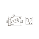 Смеситель Omoikiri Aogashima-C