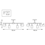 Потолочная люстра Lightstar Rullo LR728408